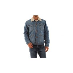 Kurtki jeansowe Wrangler W4MSUG10K SHERPA. Kurtki męskie Wrangler, xl, bez wzorów, z jeansu, bez kaptura. Za 580,20 zł.