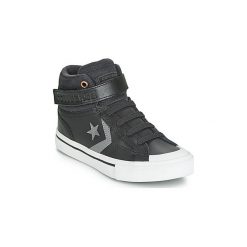 Buty Dziecko Converse PRO BLAZE STRAP MARTIAN LEATHER HI. Czarne trampki dziewczęce Converse, bez wzorów, bez zapięcia. Za 239,00 zł.