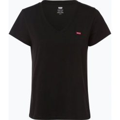 Levi's - T-shirt damski, czarny. Czarne t-shirty damskie Levi's®, s, z aplikacjami, eleganckie, bez kołnierzyka. Za 89,95 zł.