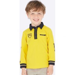 Mayoral - Longsleeve dziecięcy 92-134 cm. Białe t-shirty chłopięce Mayoral, bez wzorów, z elastanu, z długim rękawem. Za 106,90 zł.