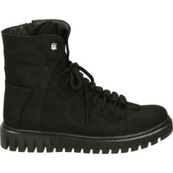Botki - 96643 NERO250. Czarne botki damskie skórzane Venezia. Za 319,00 zł.
