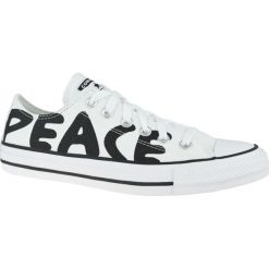 Converse Chuck Taylor All Star Peace 167894C 41 Białe. Białe buty sportowe damskie Converse, bez wzorów, z tkaniny, sportowe. W wyprzedaży za 249,99 zł.