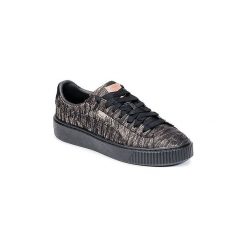 Buty Puma Basket Platform Bi Color. Czarne trampki i tenisówki damskie Puma, bez wzorów, bez zapięcia. Za 268,95 zł.