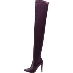 Buty zimowe damskie: RAID CHER Kozaki na obcasie purple