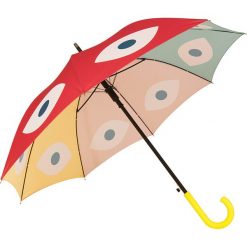 Parasole: Parasol "Eyes" z kolorowym wzorem - dł. 87 cm