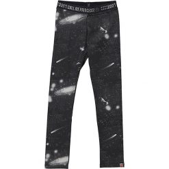 Legginsy dziewczęce: Legginsy „Piper” w kolorze antracytowym