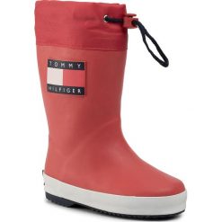 Kalosze TOMMY HILFIGER - T3B6-30540-0801 M Red 300. Czerwone kalosze dziewczęce TOMMY HILFIGER. Za 169,00 zł.