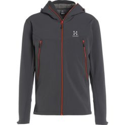 Kurtki sportowe męskie: Haglöfs GECKO HOOD Kurtka Softshell magnetite