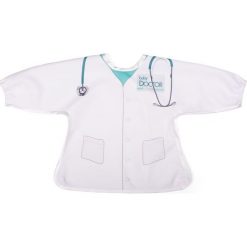 Baby Doctor - Śliniak z rękawami (GAD02252). Szare śliniaki Baby Gadgets. Za 38,90 zł.