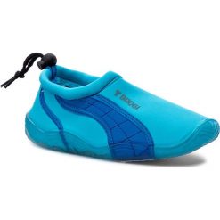 Buty BRUGI - 2SA9 Azzurro/Azurro N5X. Niebieskie buty sportowe damskie Brugi, bez wzorów, z gumy, klasyczne, żeglarskie. Za 39,99 zł.