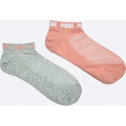 Puma - Skarpetki (2-Pack). Pomarańczowe skarpetki damskie marki Puma, z bawełny. W wyprzedaży za 29,90 zł.