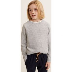 Mango Kids - Sweter dziecięcy Viti 104-164 cm. Czerwone swetry chłopięce marki Mango Kids, bez wzorów, z bawełny, z okrągłym kołnierzem. Za 69,90 zł.
