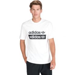 Adidas Originals Koszulka Biały. Białe podkoszulki męskie s, z nadrukiem, z bawełny, krótkie. Za 113,95 zł.