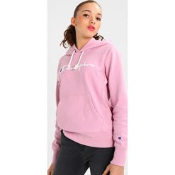 Bluzy rozpinane damskie: Champion Reverse Weave CLASSIC HOODIE LOGO CHEST Bluza z kapturem mau
