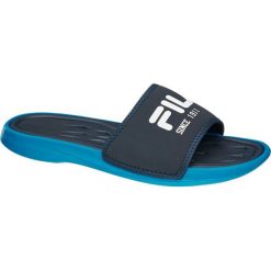Klapki męskie: klapki męskie Fila niebieskie