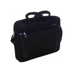 TARGUS Prospect 17'' Laptop Topload - Black TBT258EU. Czarne torby na laptopa Targus, bez wzorów, z materiału. Za 76,19 zł.