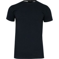 Granatowy T-shirt Męski, Krótki Rękaw -Just Yuppi- Koszulka, BASIC, Jednokolorowa, U-Neck TSJTYUP6231kol3granatU. Niebieskie koszulki męskie Just Yuppi, m, bez wzorów, z tkaniny, casualowe, bez kołnierzyka, z krótkim rękawem, krótkie. Za 39,90 zł.
