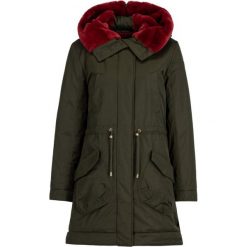 Parka Trussardi Jeans 56S00294. Niebieskie kurtki damskie Trussardi Jeans, s, bez wzorów, z bawełny, bez kaptura. W wyprzedaży za 709,00 zł.