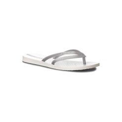 IPANEMA 82067. Zielone klapki damskie Ipanema, bez wzorów, z tworzywa sztucznego, bez obcasa. Za 59,99 zł.