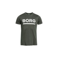 T-shirty z krótkim rękawem Björn Borg Samir Tee Army. Zielone t-shirty męskie Björn Borg, xxl, bez wzorów, bez kołnierzyka, krótkie. Za 100,74 zł.