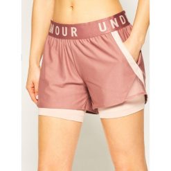 Szorty sportowe Under Armour Play Up 2-in-1 1351981. Różowe spodnie damskie Under Armour, xs, bez wzorów, z poliesteru, sportowe. Za 149,00 zł.