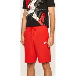 Nike Sportswear - Szorty. Czarne spodenki sportowe męskie Nike Sportswear, xl, bez wzorów, z bawełny, sportowe. Za 119,90 zł.