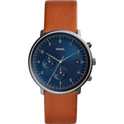 Fossil - Zegarek FS5486. Pomarańczowe zegarki męskie marki Fossil, ze stali. Za 699,90 zł.