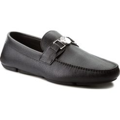 Mokasyny VERSACE COLLECTION - V900567 VM00043 V000N Nero/Nikel. Czarne mokasyny męskie Versace Collection, ze skóry, eleganckie. W wyprzedaży za 809,00 zł.
