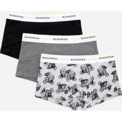 Bawełniane bokserki 3 pack -. Bokserki męskie Reserved, bez wzorów, z bawełny. Za 59,99 zł.