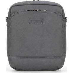 Torba 87-4P-112-8. Szare listonoszki męskie Wittchen, w paski, małe. Za 109,65 zł.