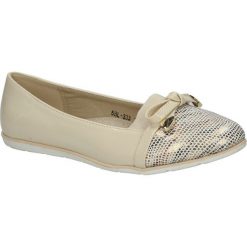 Baleriny 5bl333. Baleriny dziewczęce Casu, bez wzorów, bez obcasa. Za 69,99 zł.