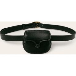 Polo Ralph Lauren - Pasek skórzany. Czarne paski damskie Polo Ralph Lauren, w paski, ze skóry. Za 859,90 zł.