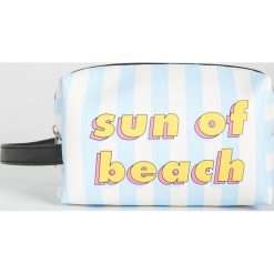 Kosmetyczka Sun of beach - Wielobarwny. Szare kosmetyczki damskie Sinsay, bez wzorów. W wyprzedaży za 9,99 zł.
