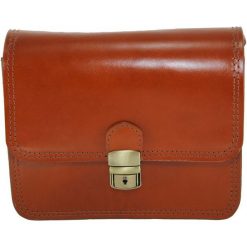 Arturo Vannini Torebka Damska Crossbody Brązowy Uni. Pomarańczowe torebki klasyczne damskie Arturo Vannini, bez wzorów, vintage, bez dodatków. Za 299,00 zł.