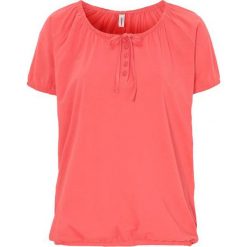 Soyaconcept Bluzka Valencia koralowy female czerwony/różowy S (38). Różowe bluzki damskie Soyaconcept, s, bez wzorów, z dżerseju, bez kołnierzyka, bez rękawów. W wyprzedaży za 24,00 zł.