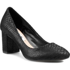 Creepersy damskie: Półbuty CLARKS - Blissful Cloud 261064624 Black Snake