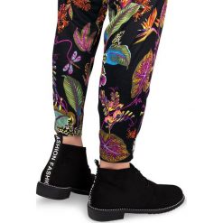 Botki damskie Abloom XW9089 Czarne. Czarne botki damskie ABLOOM, z tworzywa sztucznego, klasyczne, na niskim obcasie, na obcasie, na sznurówki. Za 95,00 zł.
