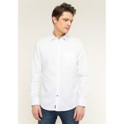 Koszula Pierre Cardin 5856/000/27100. Białe koszule męskie Pierre Cardin, xxl, bez wzorów, z bawełny, biznesowe, bez kołnierzyka, bez rękawów. W wyprzedaży za 219,00 zł.