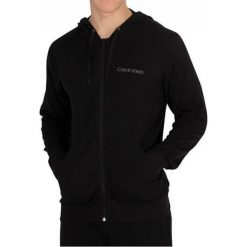 Calvin Klein Bluza męska z pełnym zamkiem NM1542E-001 Black (rozmiar XL). Czarne bluzy męskie Calvin Klein, xl, bez wzorów, bez kołnierzyka, bez rękawów, bez kaptura. W wyprzedaży za 272,00 zł.