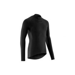 Podkoszulka długi rękaw na rower RACE. Czarne podkoszulki męskie B'TWIN, xl, z elastanu. Za 119,99 zł.
