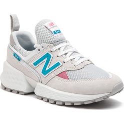 Sneakersy NEW BALANCE - WS574PRA Szary. Szare półbuty damskie New Balance, z zamszu. W wyprzedaży za 279,00 zł.