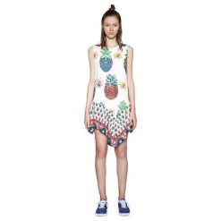 Desigual Sukienki Damskie Vest Rouses 18Swvka5 1000 (Rozmiar M). Szare spódniczki marki Desigual, m. W wyprzedaży za 177,00 zł.