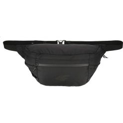 Nerka AKB208 - głęboka czerń. Czarne nerki damskie 4f, bez wzorów, z materiału, bez dodatków. W wyprzedaży za 59,99 zł.