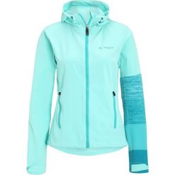 Vaude MOAB Kurtka Softshell ice water. Zielone kurtki damskie Vaude, z elastanu. W wyprzedaży za 356,30 zł.