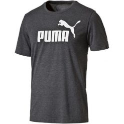 Puma Koszulka Sportowa Ess No.1 Heather Tee M. Brązowe koszulki sportowe męskie marki Puma, m, z materiału, na fitness i siłownię. W wyprzedaży za 69,00 zł.