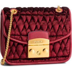 Torebka FURLA - Metropolis 993927 B BUO9 N17 Rosso. Czerwone torebki klasyczne damskie Furla, z materiału. Za 1355,00 zł.