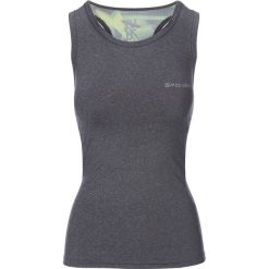 Top fitness SPOKEY Modo (rozmiar M) Szaro-zielony. Szare topy damskie Spokey, s, bez wzorów, z materiału, bez kołnierzyka. Za 30,99 zł.