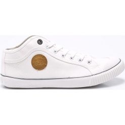 Big Star - Tenisówki. Białe trampki męskie marki BIG STAR, bez wzorów, z gumy, retro, na sznurówki. Za 129,90 zł.