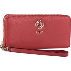 Duży Portfel Damski GUESS - Digital Slg SWVG68 53460 LIP. Czerwone portfele damskie marki Guess, z aplikacjami, ze skóry ekologicznej. Za 289,00 zł.