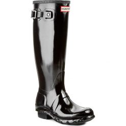 Buty zimowe damskie: Kalosze HUNTER – Original Gloss W23616 Black